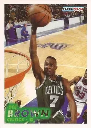1993-94 Fleer #10 Dee Brown