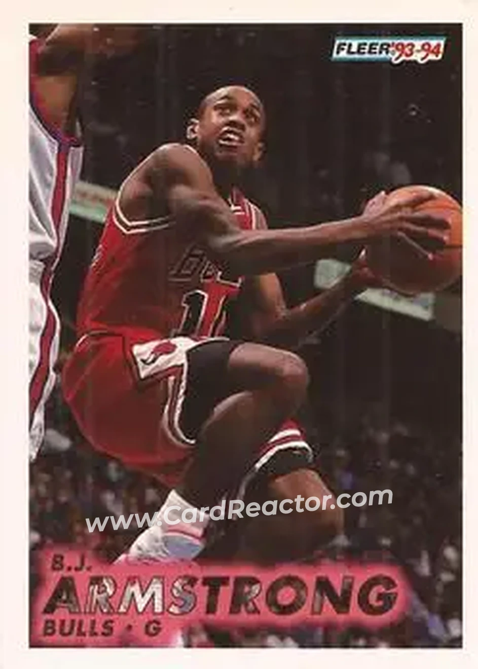 Front of B.J. Armstrong
