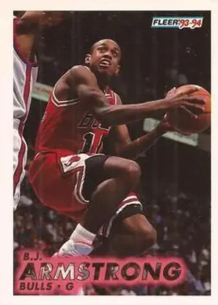 1993-94 Fleer #25 B.J. Armstrong