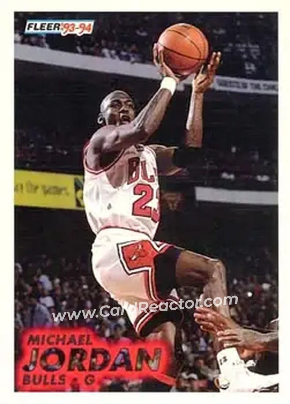 Front of Michael Jordan