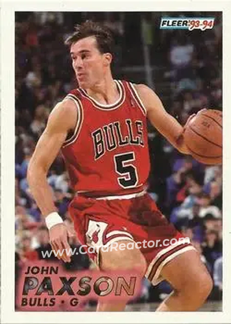 Front of John Paxson