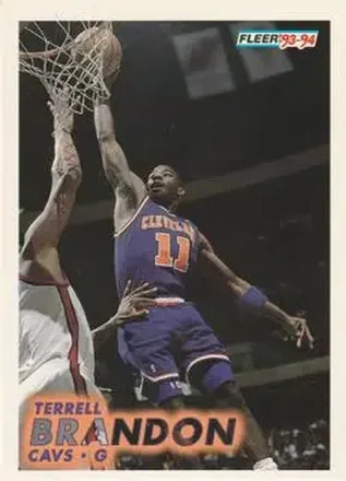 1993-94 Fleer #34 Terrell Brandon
