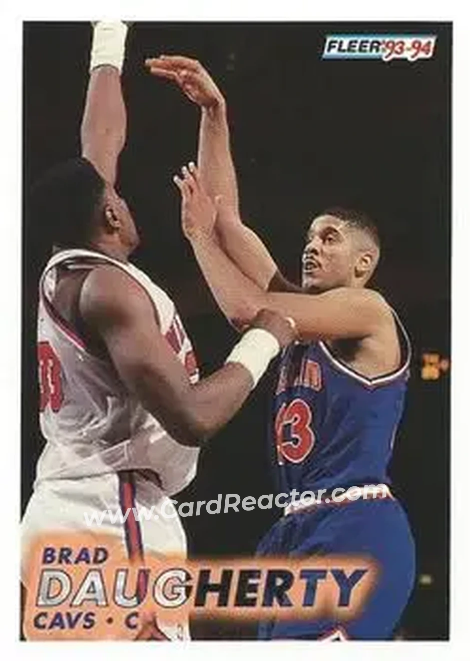 Front of Brad Daugherty
