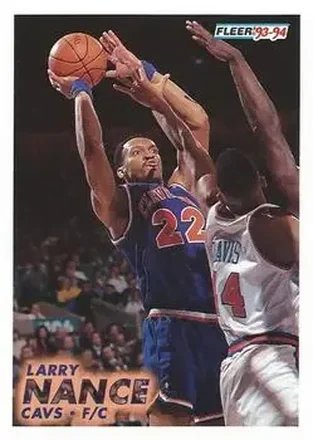 1993-94 Fleer #38 Larry Nance