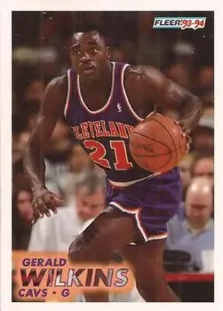 1993-94 Fleer #41 Gerald Wilkins