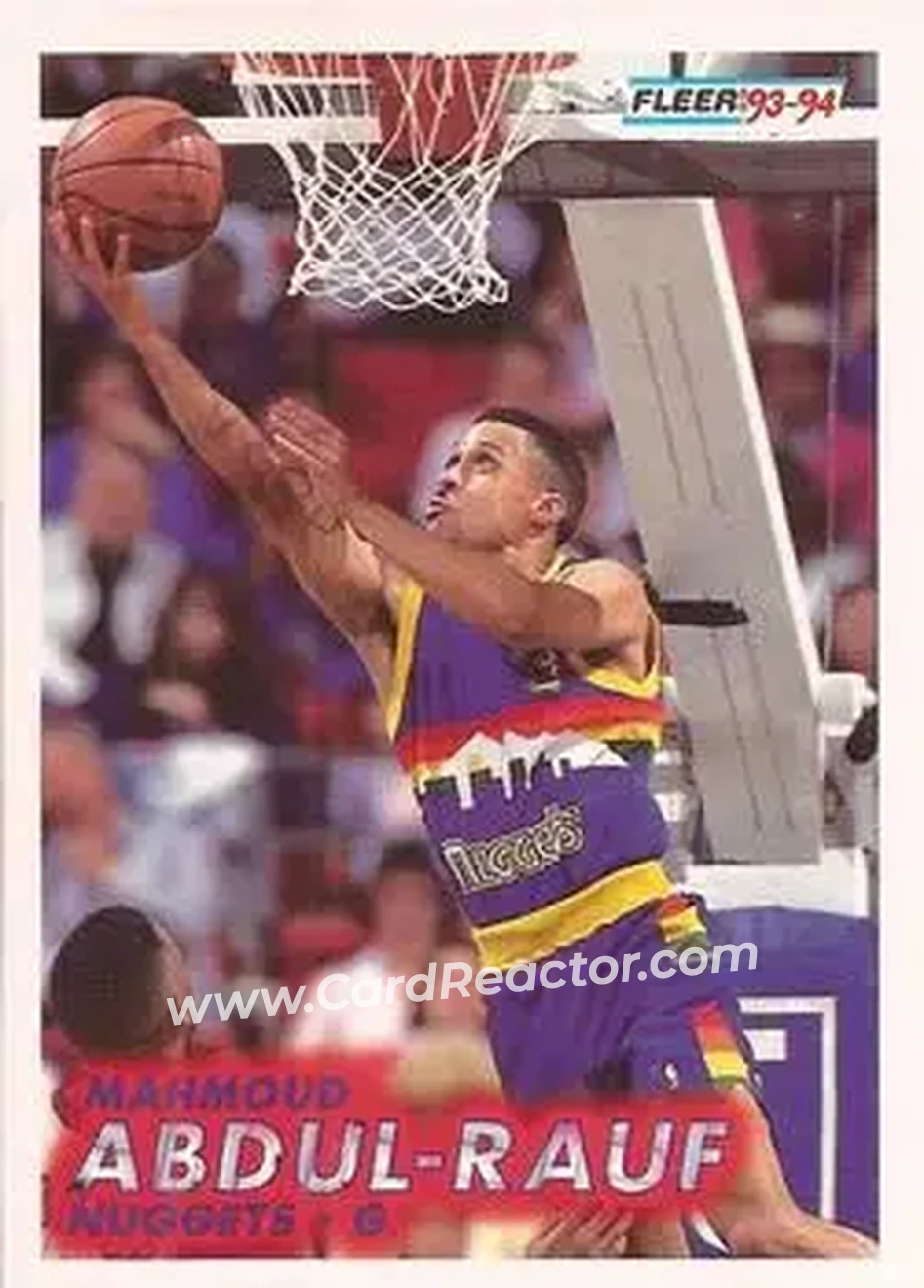 Front of Mahmoud Abdul-Rauf