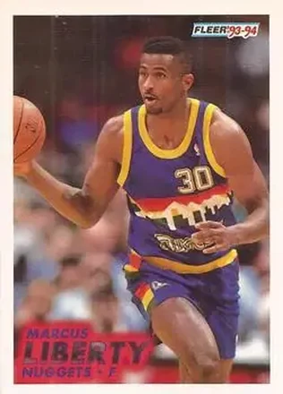 1993-94 Fleer #52 Marcus Liberty