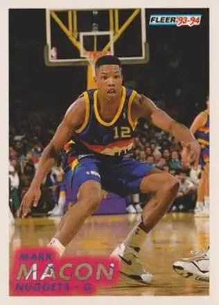 1993-94 Fleer #53 Mark Macon