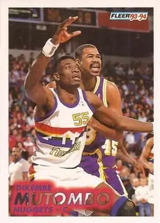 1993-94 Fleer #54 Dikembe Mutombo