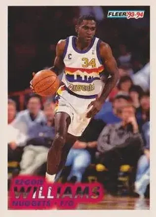 1993-94 Fleer #57 Reggie WIlliams