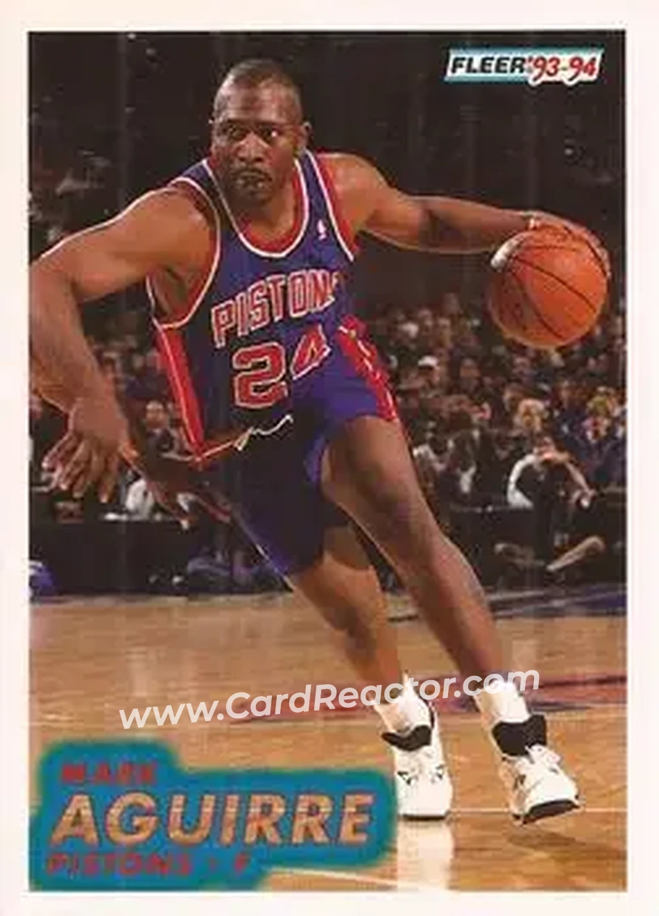 Front of Mark Aguirre