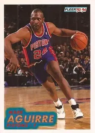 1993-94 Fleer #58 Mark Aguirre