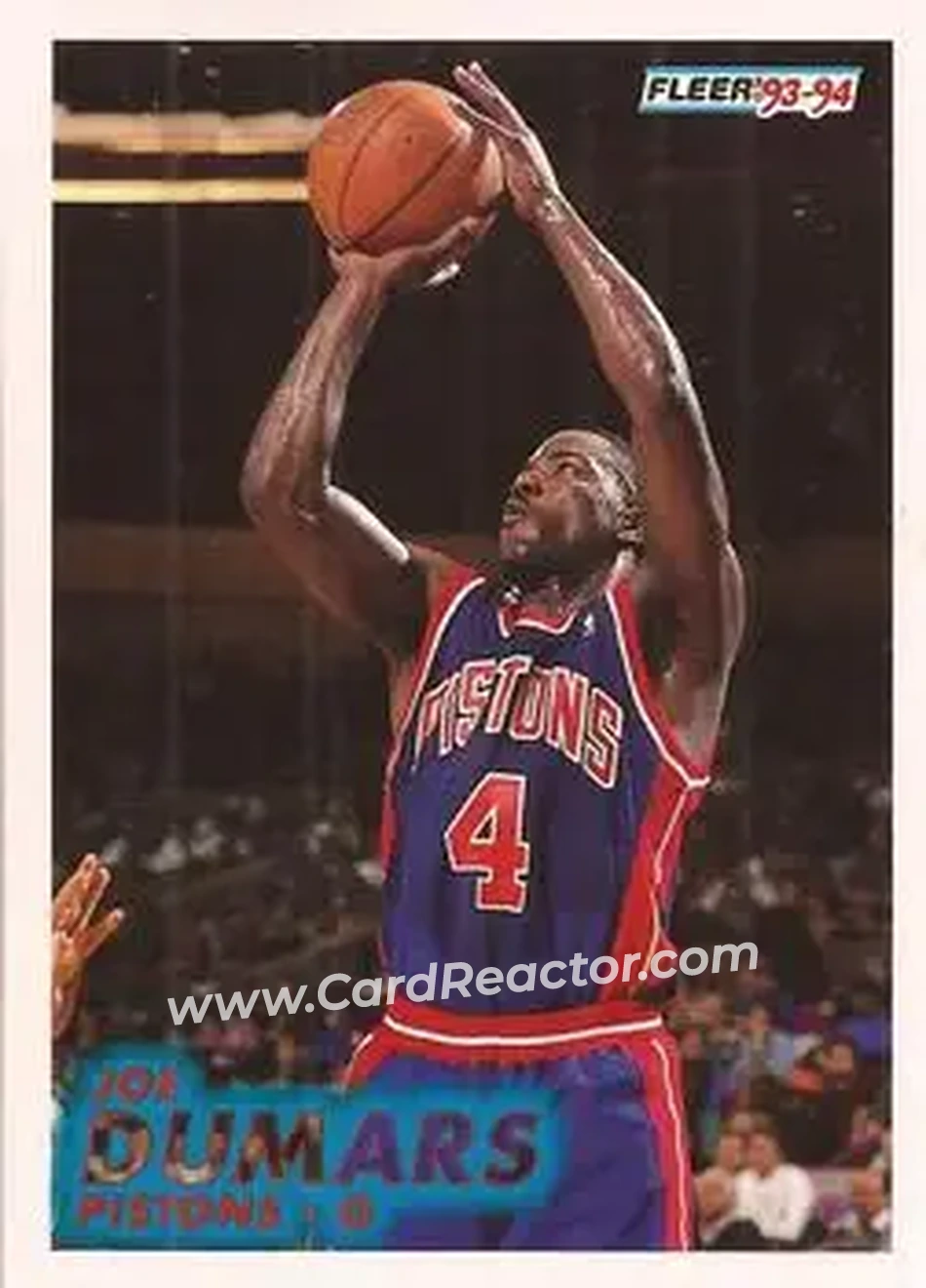 Front of Joe Dumars