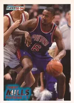 1993-94 Fleer #61 Terry Mills