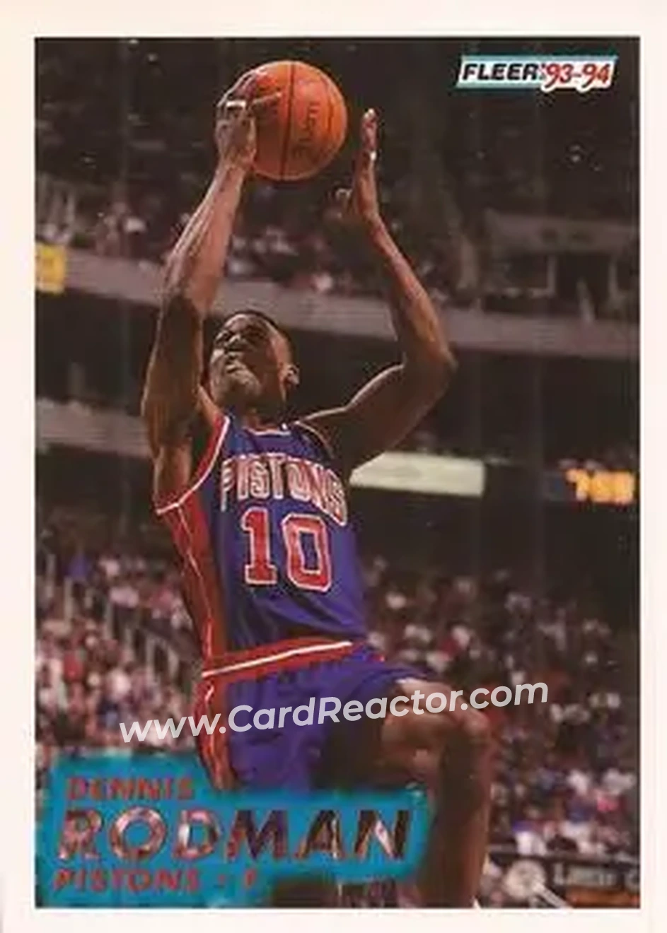 Front of Dennis Rodman