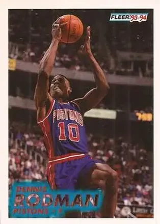 1993-94 Fleer #64 Dennis Rodman