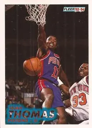 1993-94 Fleer #65 Isiah Thomas