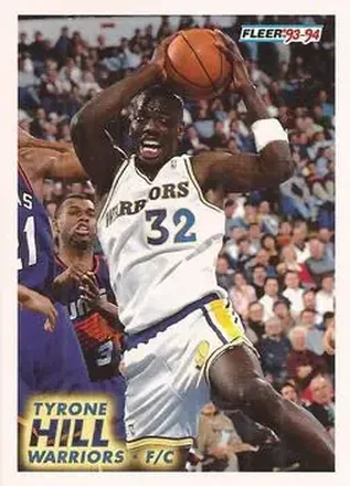 1993-94 Fleer #68 Tyrone Hill