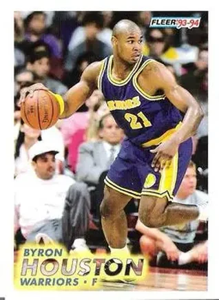 1993-94 Fleer #69 Byron Houston