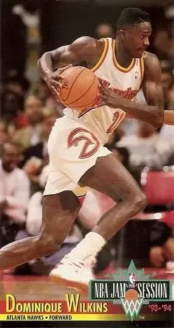 1993-94 Jam Session #8 Dominique Wilkins