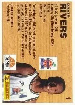 Back of David Rivers