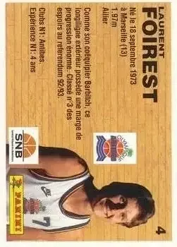 Back of Laurent Foirest
