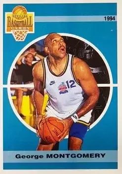 1993-94 Panini LNB (France) #7 George Montgomery