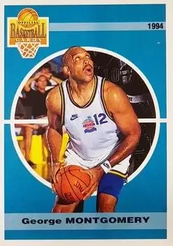 1993-94 Panini LNB (France) #7 George Montgomery
