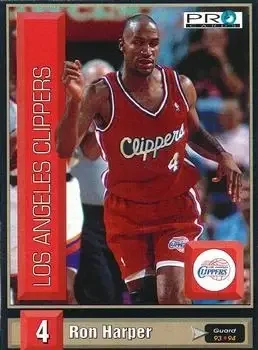 1993-94 Pro Cards French Sports Action Basket #5302 Ron Harper