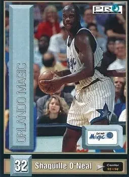 1993-94 Pro Cards French Sports Action Basket #5304 Shaquille O'Neal