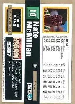 Back of Nate McMillan