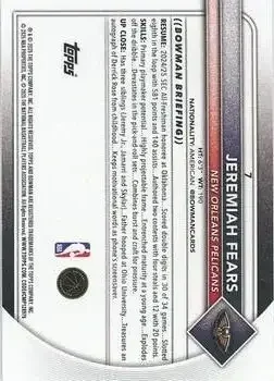Back of Jeremiah Fears
