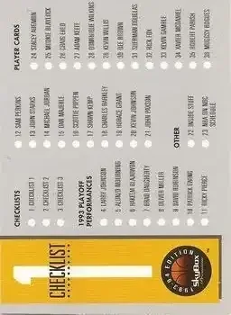 1993-94 SkyBox Premium #1 1: 1 77