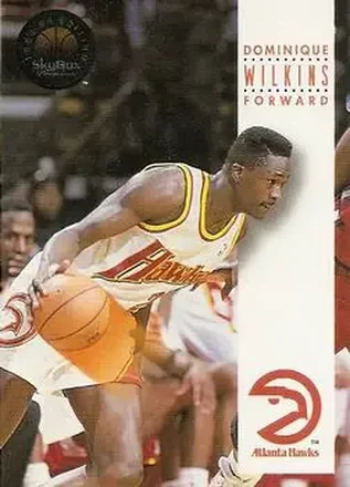 1993-94 SkyBox Premium #28 - Dominique Wilkins - Atlanta Hawks