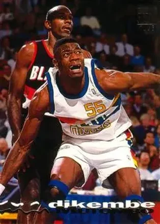 1993-94 Stadium Club #56 - Dikembe Mutombo - Denver Nuggets