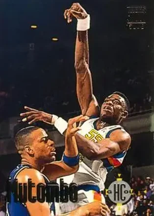 1993-94 Stadium Club #63 - Dikembe Mutombo - Denver Nuggets