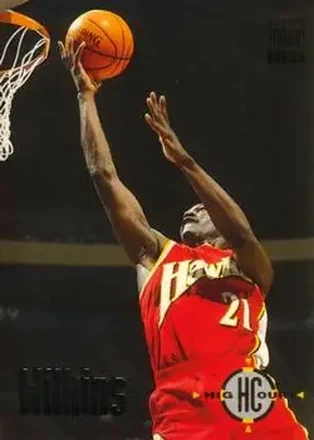 1993-94 Stadium Club #65 - Dominique Wilkins - Atlanta Hawks 1993-94 Stadium Club #65 - Dominique Wilkins - Atlanta Hawks
