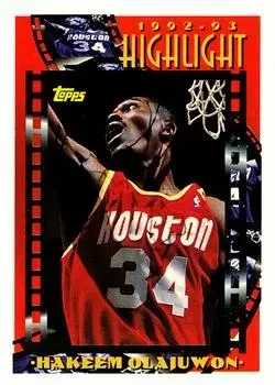 Front of Hakeem Olajuwon