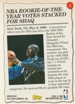 Back of Shaquille O'Neal