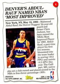 Back of Mahmoud Abdul-Rauf