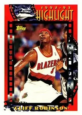 1993-94 Topps #5 Clifford Robinson