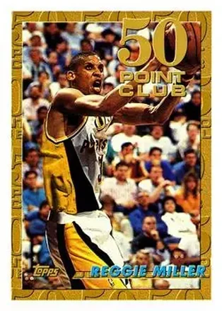 1993-94 Topps #57 - Reggie Miller - Indiana Pacers 1993-94 Topps #57 - Reggie Miller - Indiana Pacers
