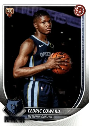 2025-26 Bowman #11 - Cedric Coward - Memphis Grizzlies