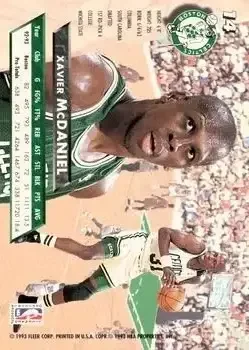 Back of Xavier McDaniel