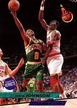 1993-94 Ultra #21 Eddie Johnson