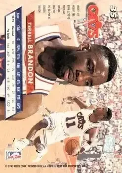 Back of Terrell Brandon