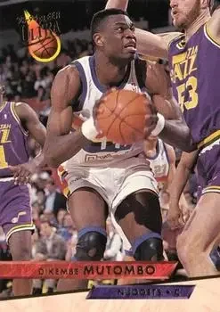 Front of Dikembe Mutombo