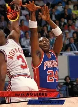 Front of Mark Aguirre