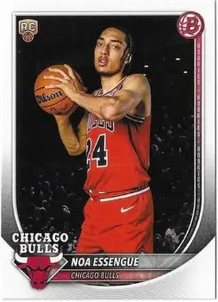 2025-26 Bowman #12 - Noa Essengue - Chicago Bulls