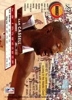Back of Sam Cassell